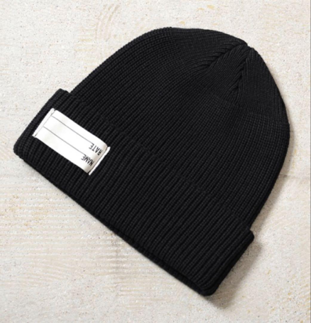 WAIPER.inc U.S.NAVY ワッチキャップ REGULAR 黒