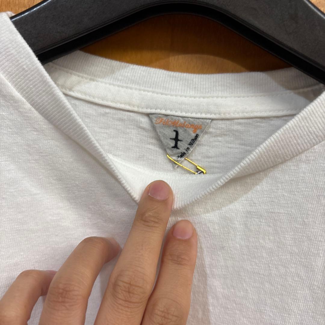 piyoフェルメランジェ　ELK ホワイト Tシャツ サイズ1