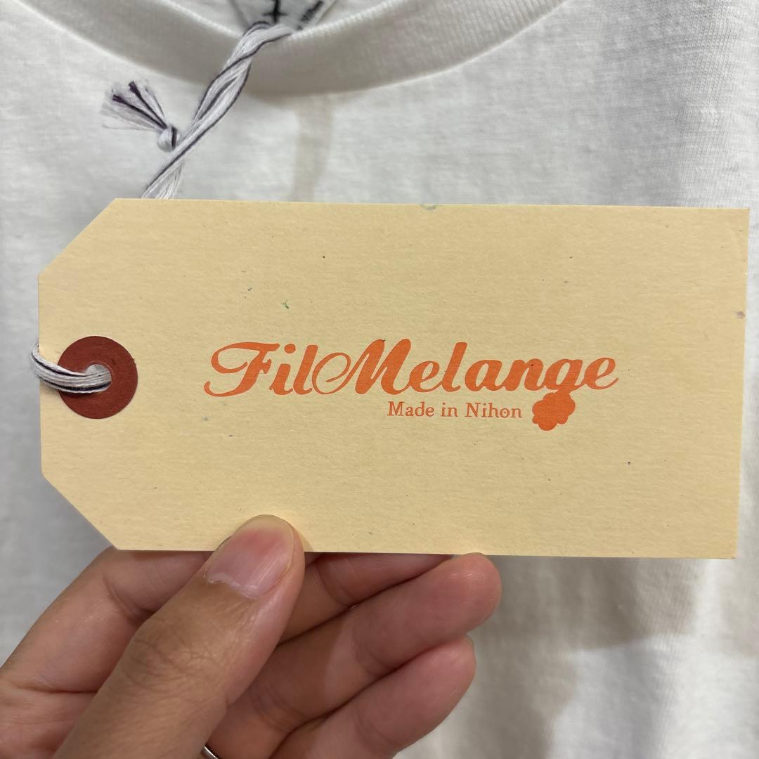 piyoフェルメランジェ　ELK ホワイト Tシャツ サイズ1