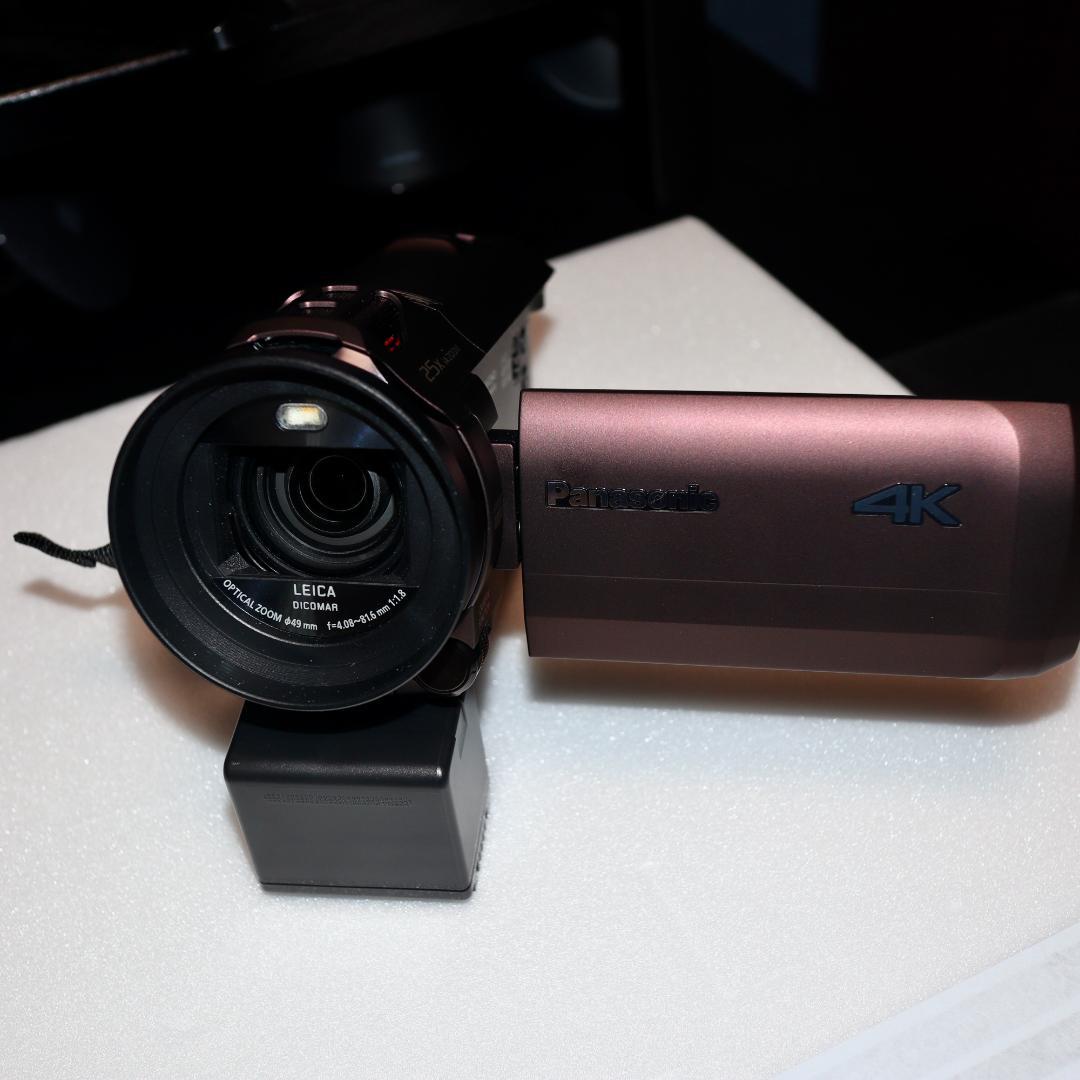 極美品 Panasonic HC-VX929MS 4K ビデオカメラ本体充電器