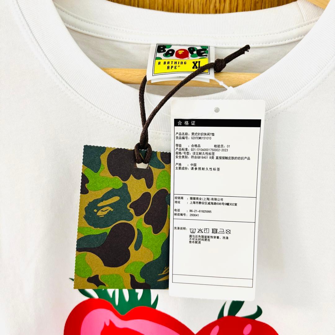 未使用　A BATHING APE bape エイプ　Tシャツ IVE ユジン着