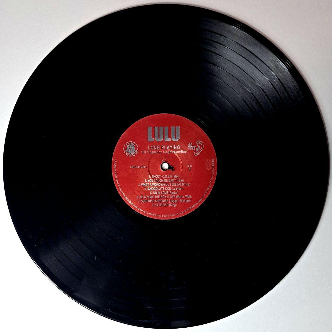 LULU　SOMETHING TO SHOUT ABOUT　レコード　LP　再発
