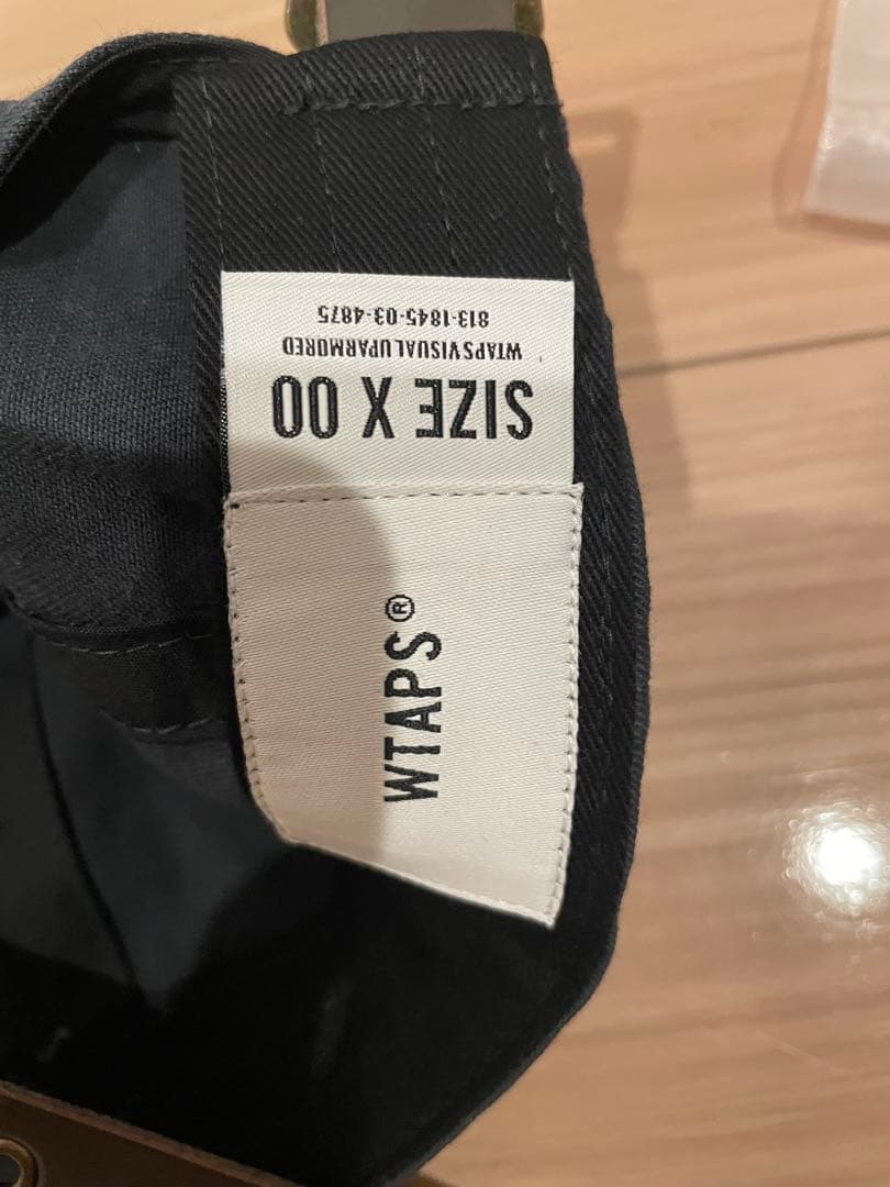 WTAPS キャップ ネイビー サイズX00