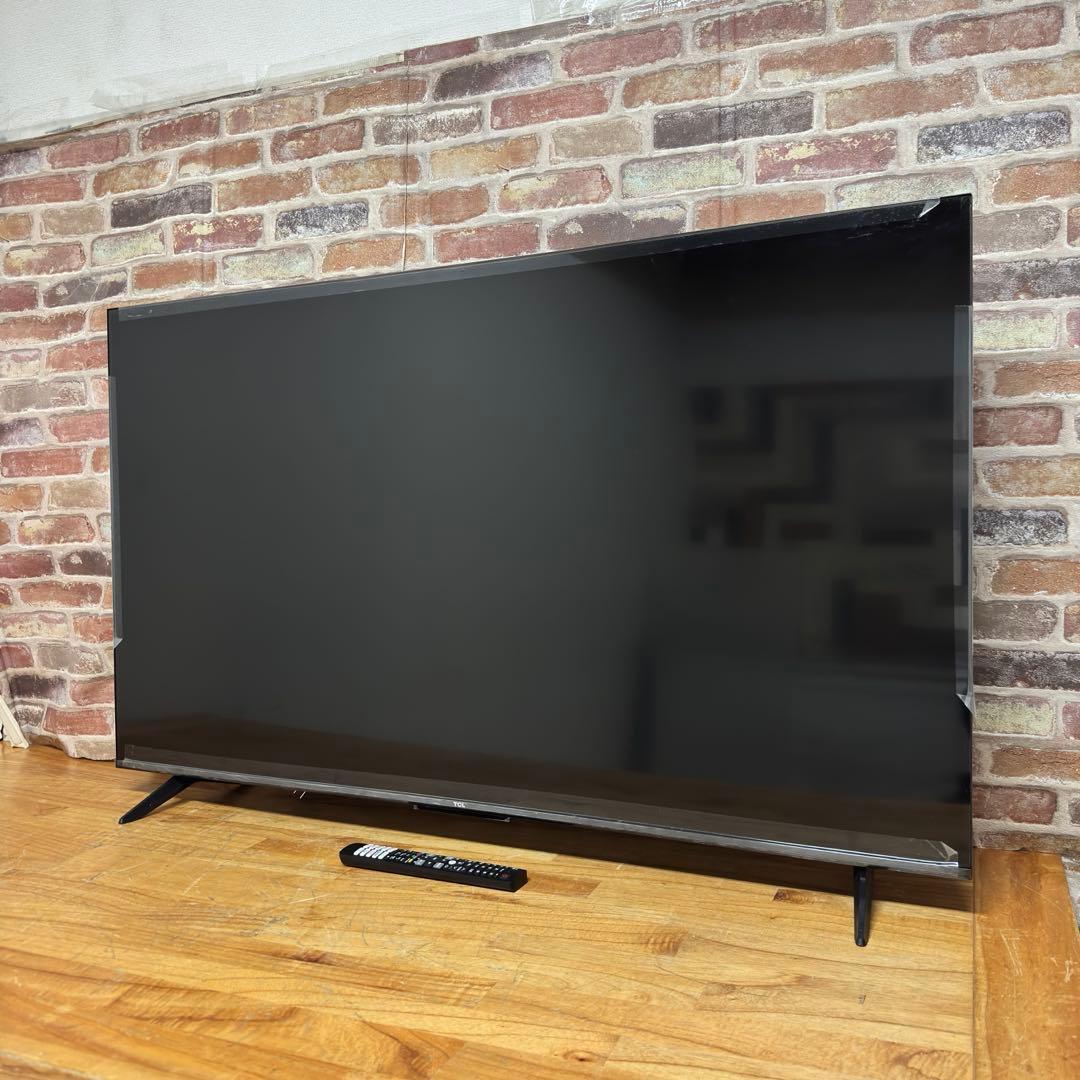 TCL 50V型 4K 液晶テレビ Google TV 50V6B 2024年製