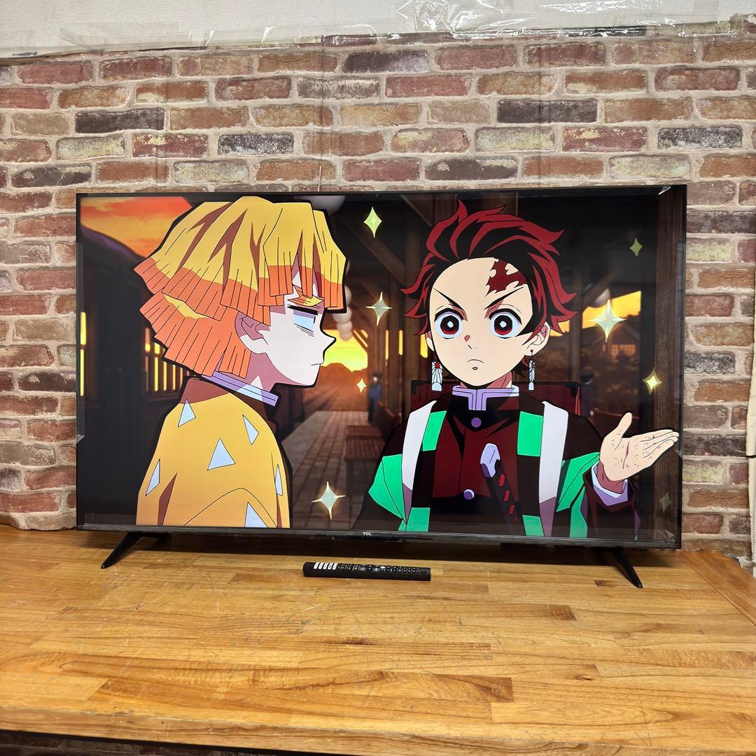 TCL 50V型 4K 液晶テレビ Google TV 50V6B 2024年製