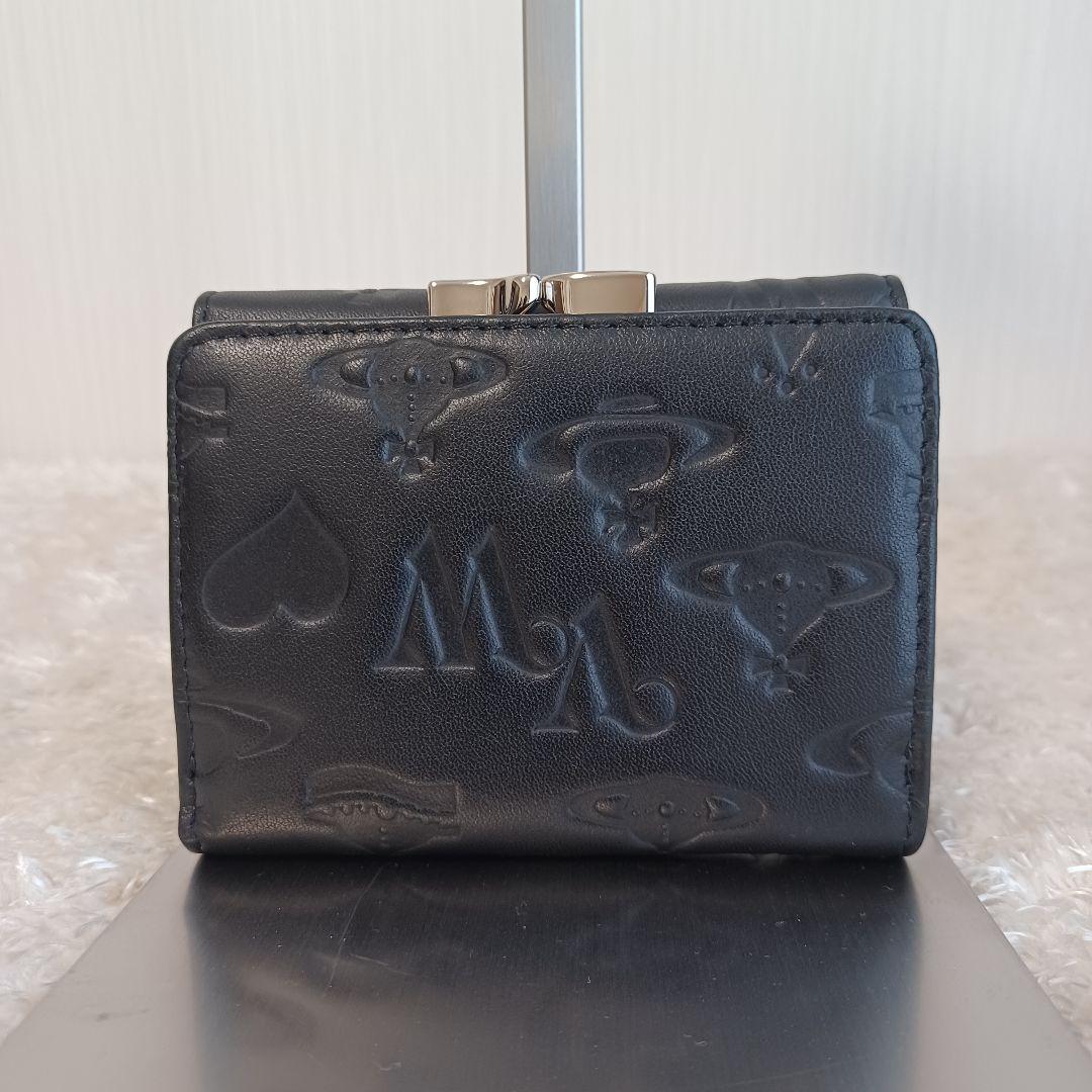 ✨極美品✨Vivienne Westwood　三つ折り財布　ブラック　袋・箱付き