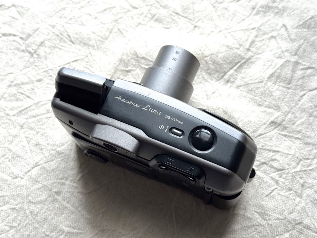 ⌘完動品！ 電池付き、作例あり！ Canon Autoboy Luna⌘