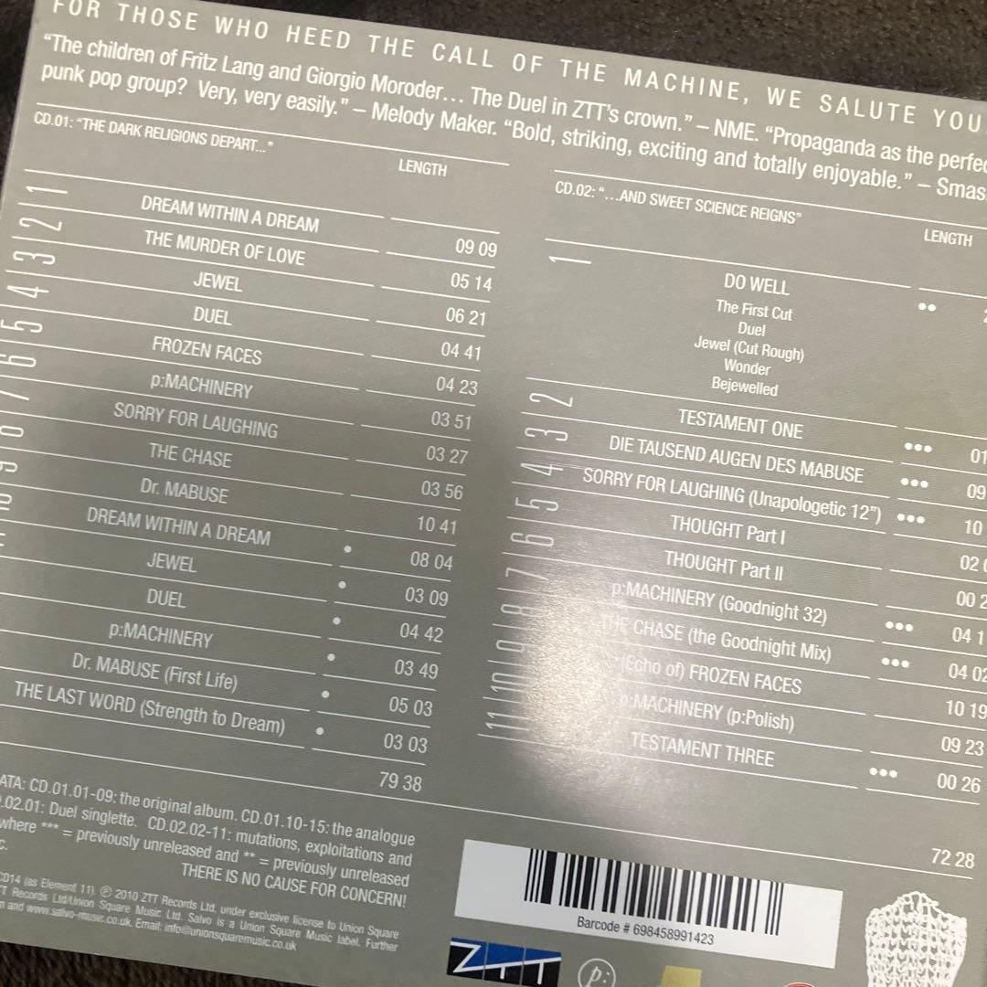 プロパガンダ Propaganda A Secret Wish 2CD