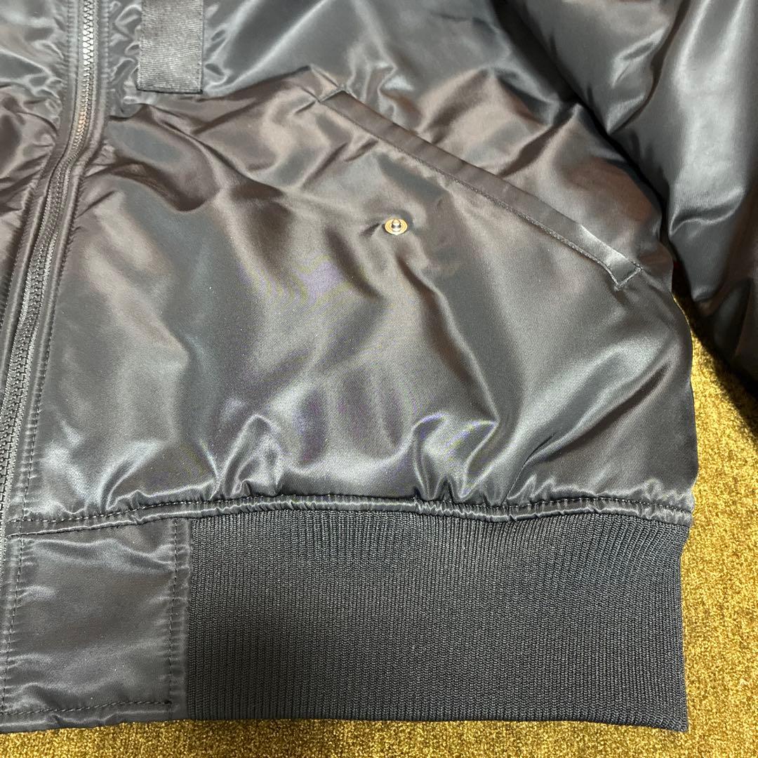 UNIQLO+J ユニクロ　ブラック MA-1 XL 黒　プラスジェイ