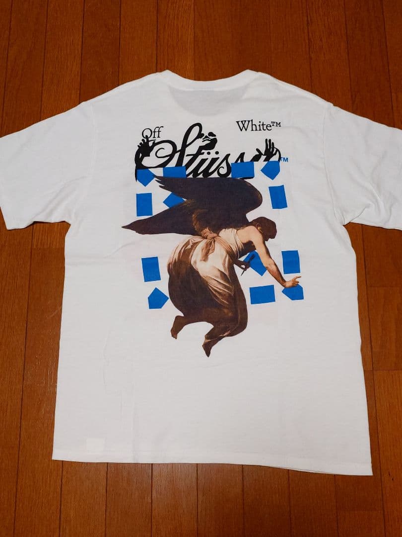 Stussy × Off White Tシャツ