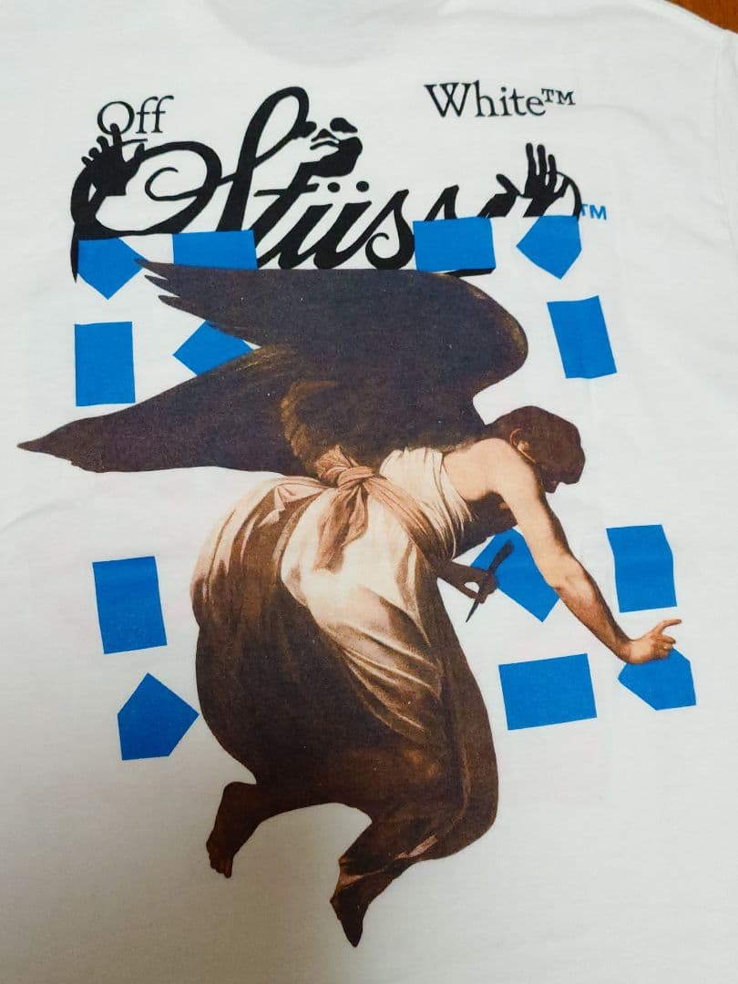 Stussy × Off White Tシャツ