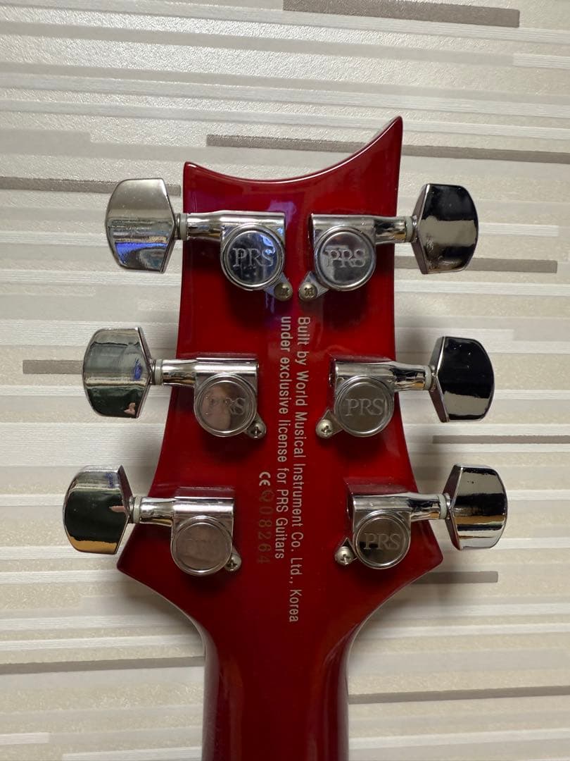 PRS SE custom24 韓国WMI製　レッド/赤 ギター