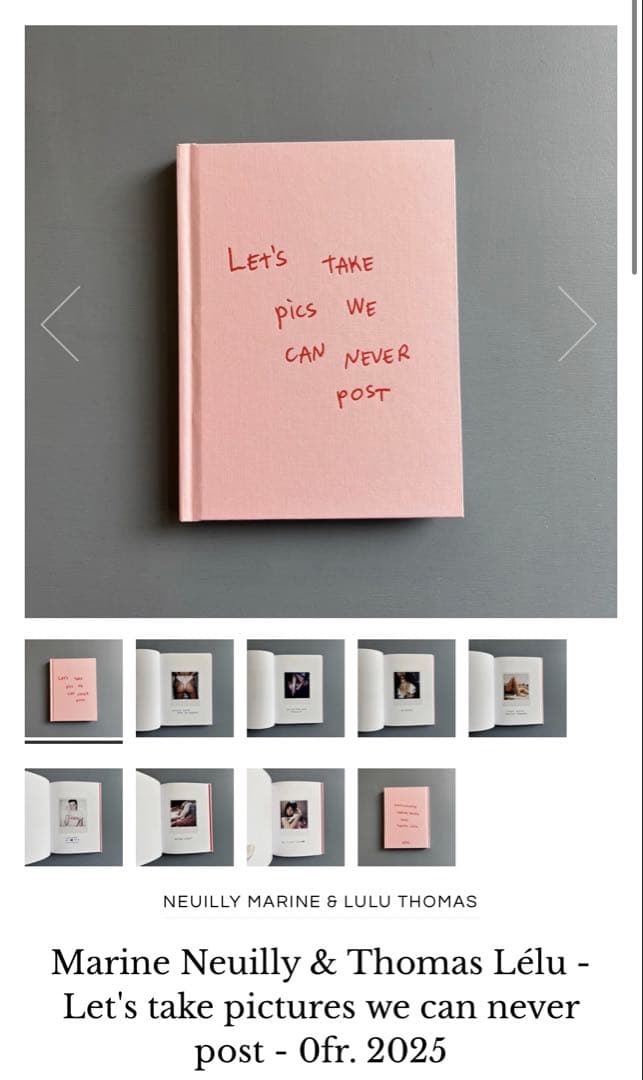 【サイン入】Neuilly & Lélu / Let's take pictur
