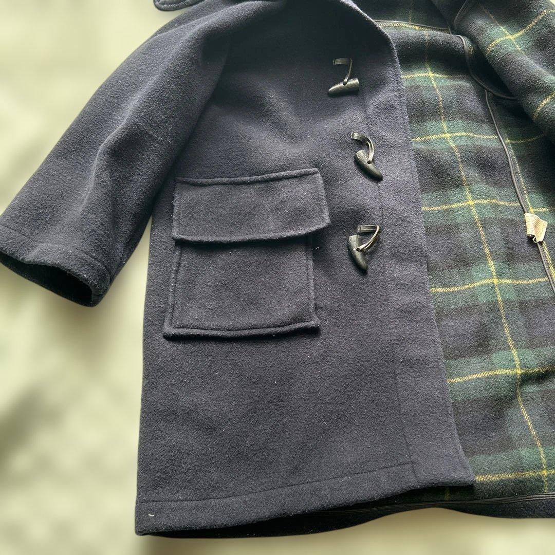 バーバリー　BURBERRY ダッフルコート　M 英国製 旧ラベル　希少品