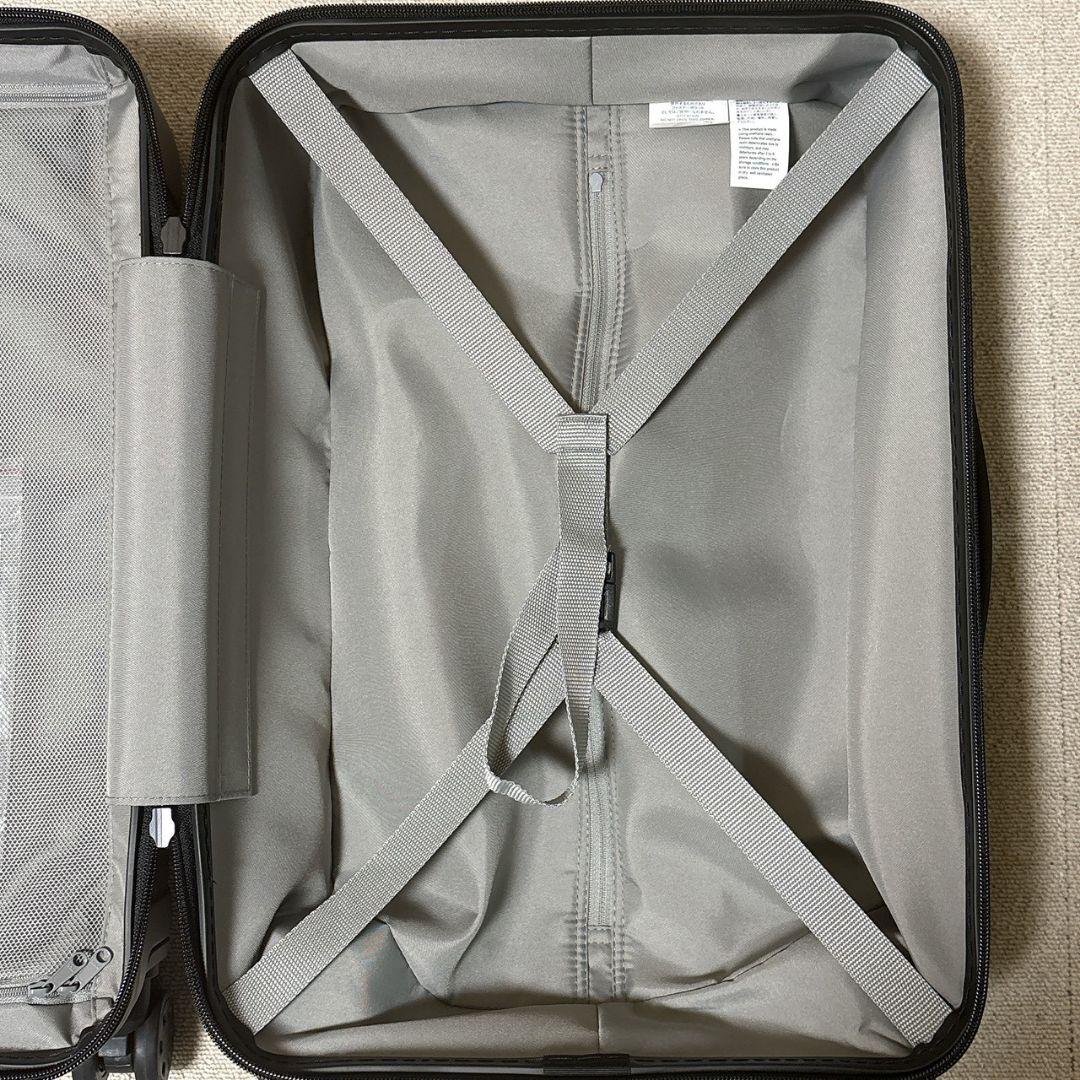 無印良品 キャリーケース 36L ストッパー付 静音 TSA 旅行 出張 美品