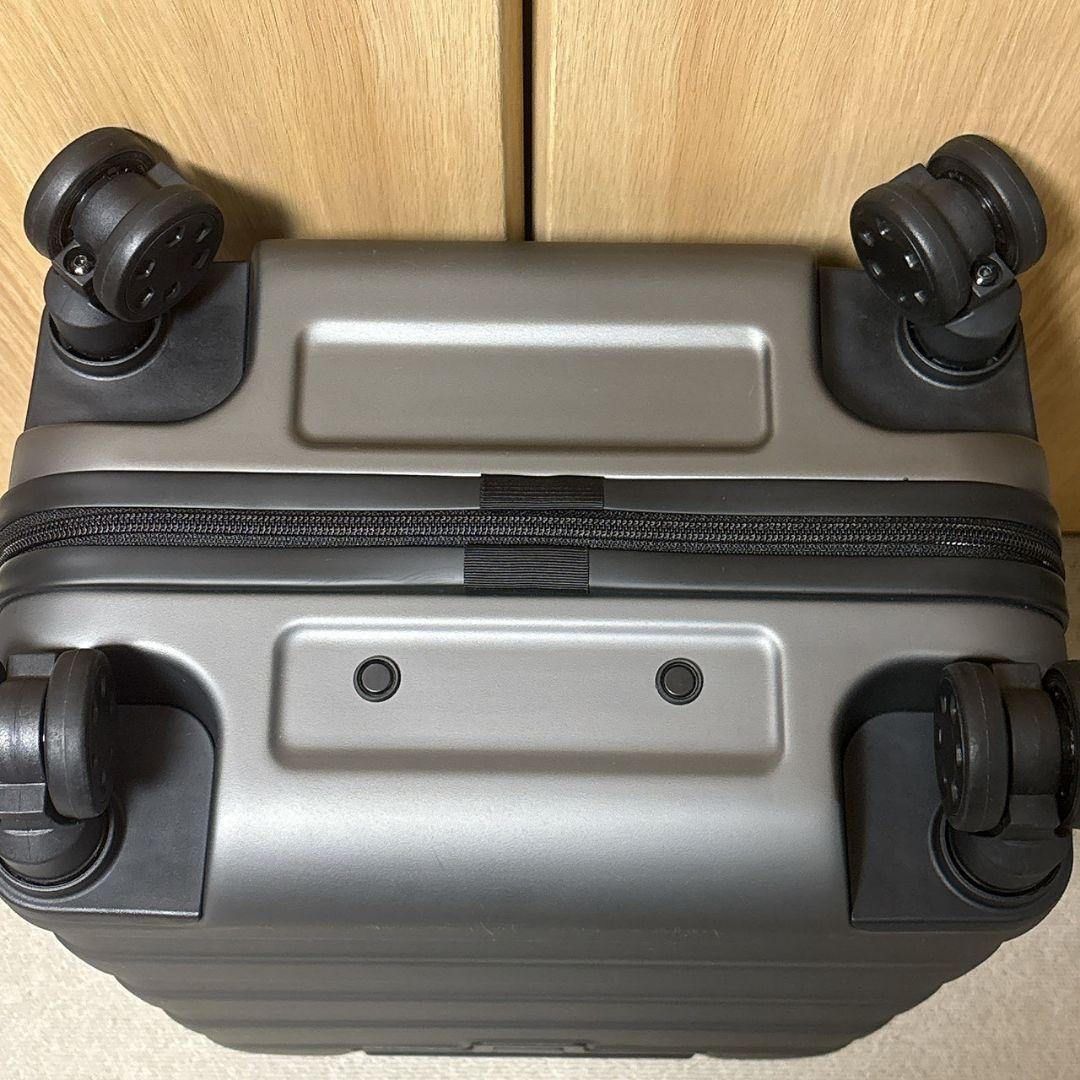 無印良品 キャリーケース 36L ストッパー付 静音 TSA 旅行 出張 美品