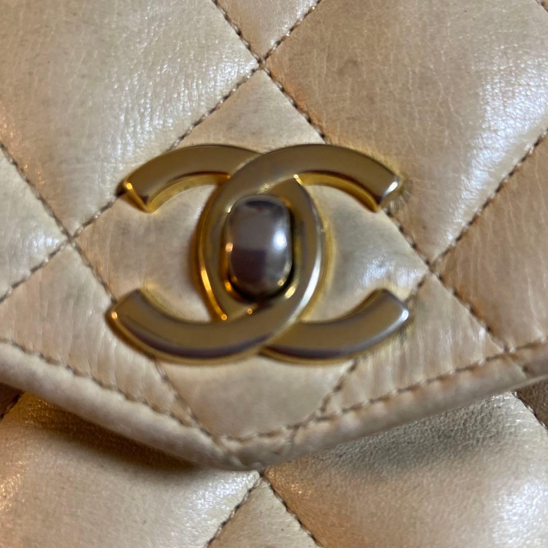 CHANEL シャネル マトラッセ ウエストポーチ ベージュ