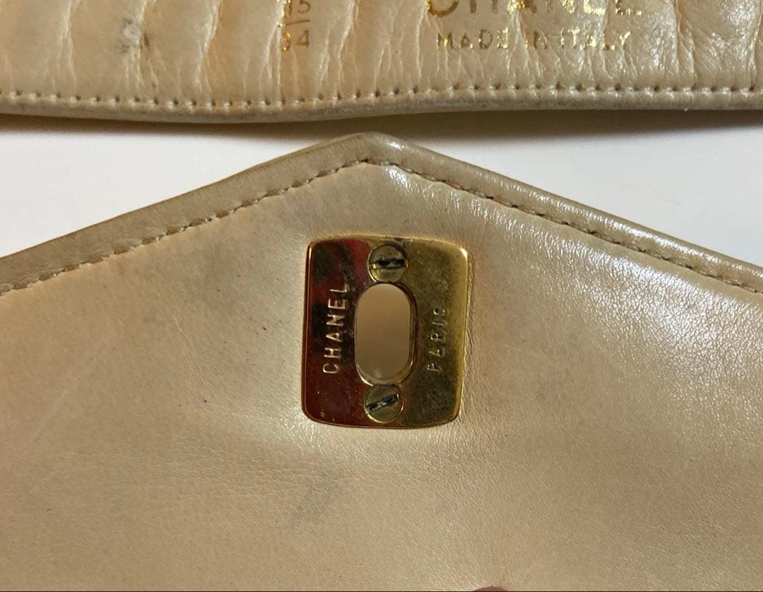 CHANEL シャネル マトラッセ ウエストポーチ ベージュ
