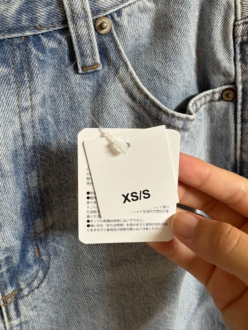 TWW デニム denim 2(g+c) XS/S washed-blue