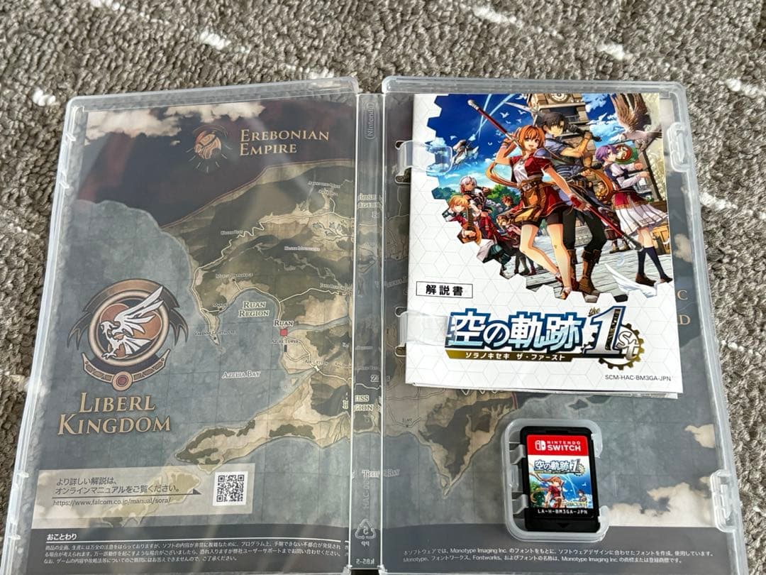 Switch 空の軌跡 the 1st コード未使用