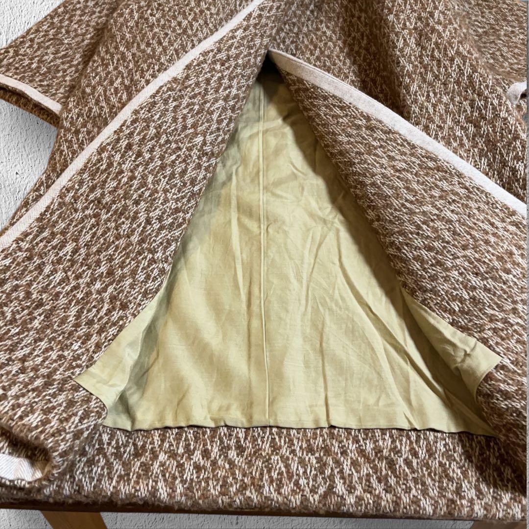 PUBLIC TOKYO ツイードポンチョコート