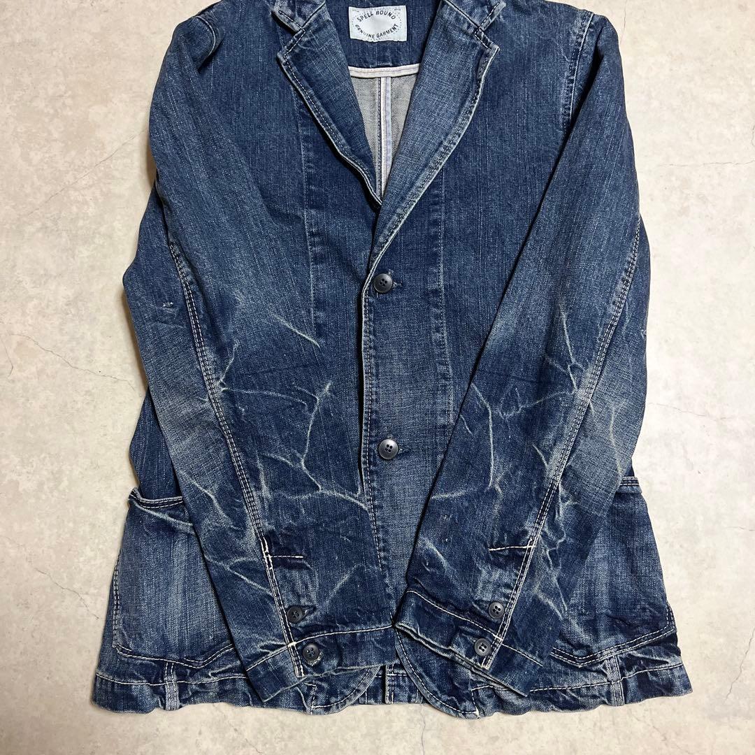 spell bound denim jacket テーラードジャケット