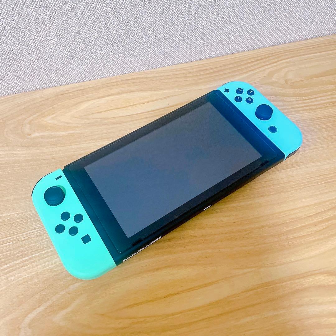 【美品】バッテリー強化版 Nintendo Switch どうぶつの森