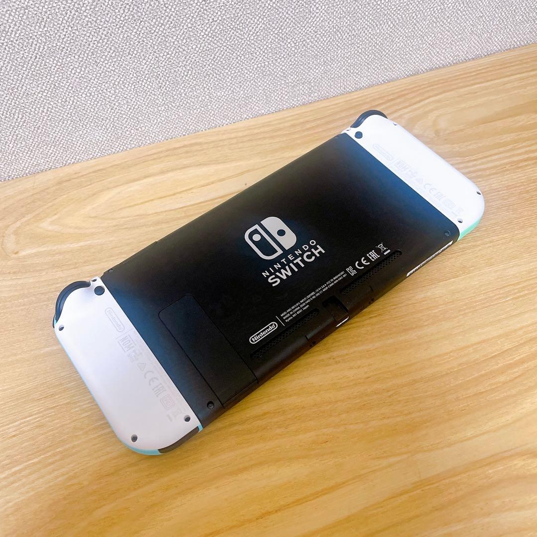 【美品】バッテリー強化版 Nintendo Switch どうぶつの森