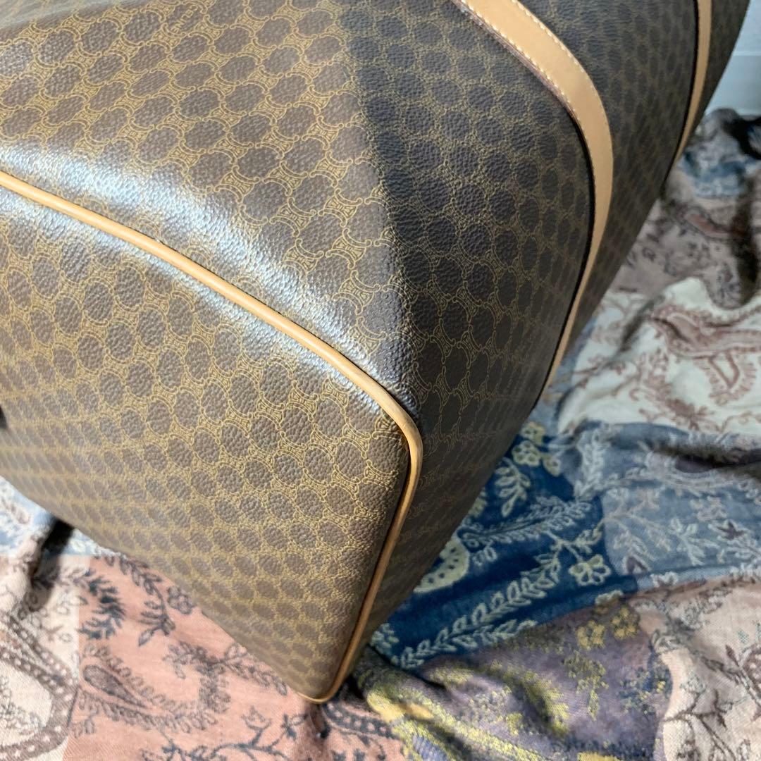 極美品！！CELINE マカダムボストンバッグ　バンドバッグ