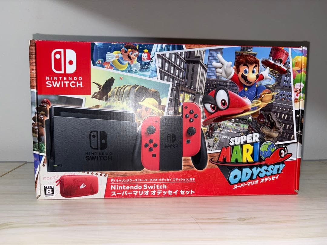 Switchスーパーマリオ オデッセイセット※ソフトなし+Joy-Con(LR)