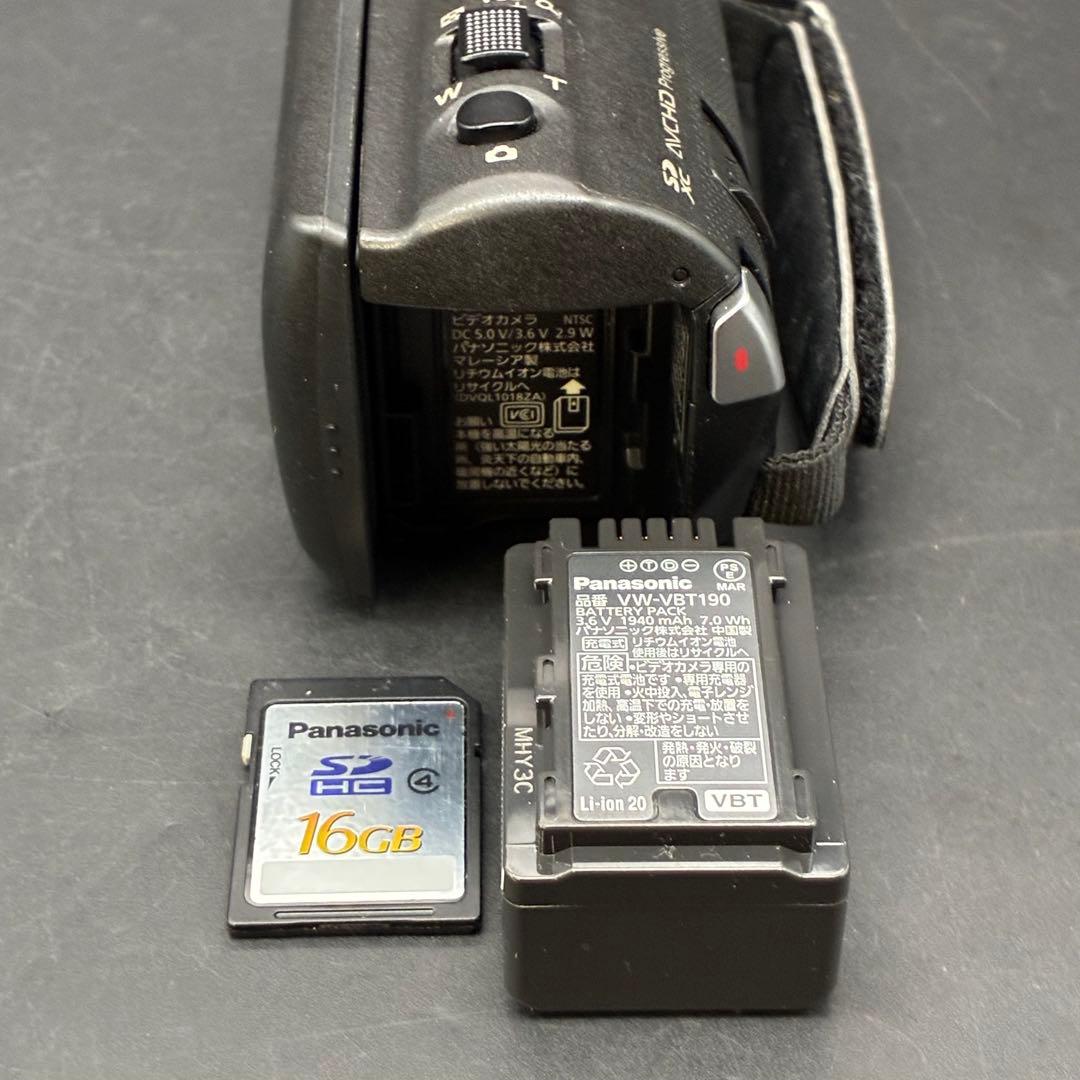 【動作確認済み】Panasonic HC-V480MS ビデオカメラ 説明書付き