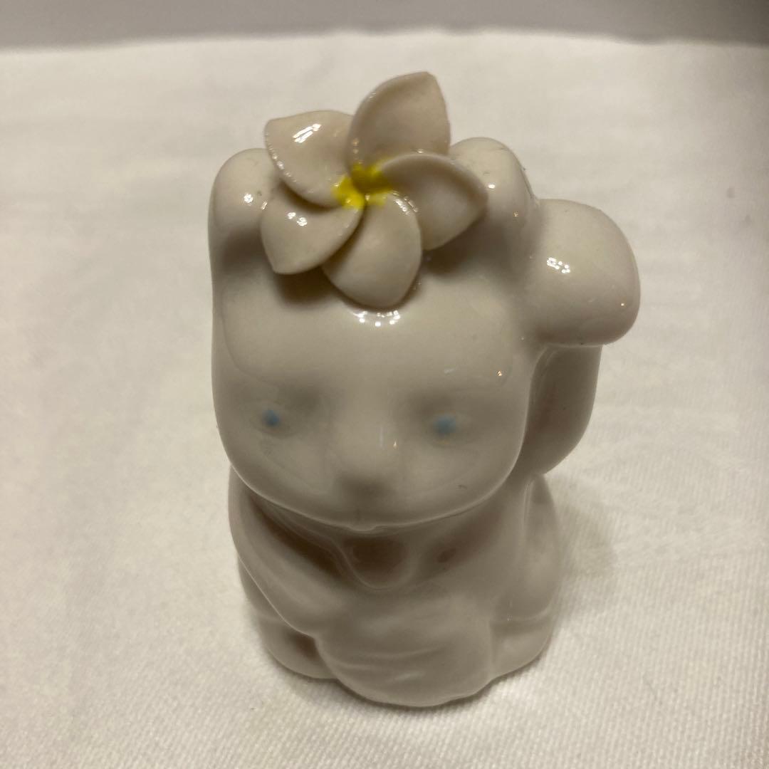 レア‼︎ Hawaii ハワイ陶器製 招き猫…小 ラッキーキャット