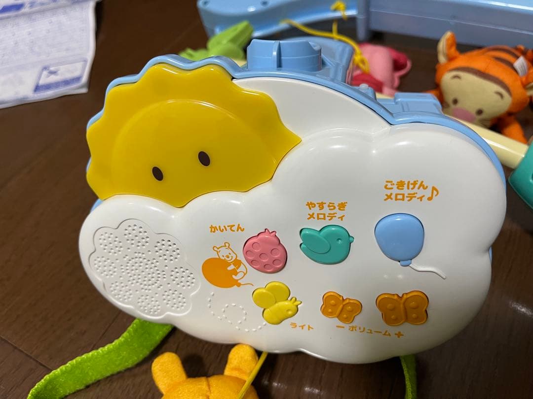 【美品】ベビージム プーメリー 6WAYジムにへんしんメリー プーさん