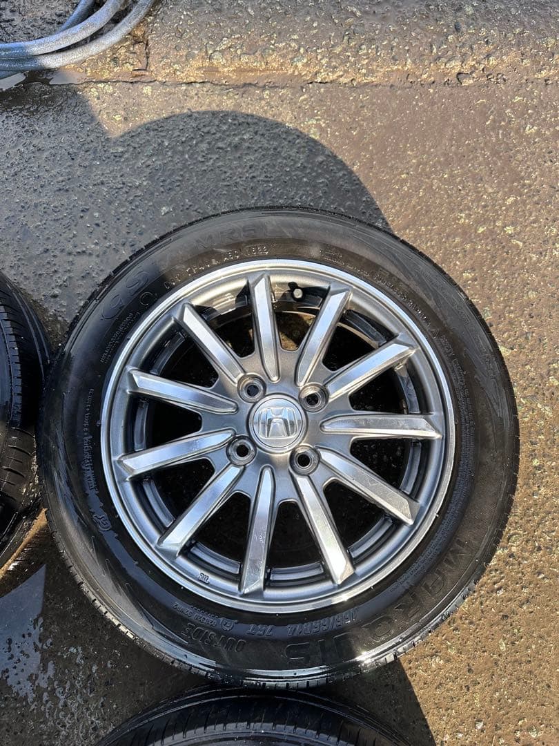 ホンダ　純正ホイールタイヤセット　4本　155/65R14