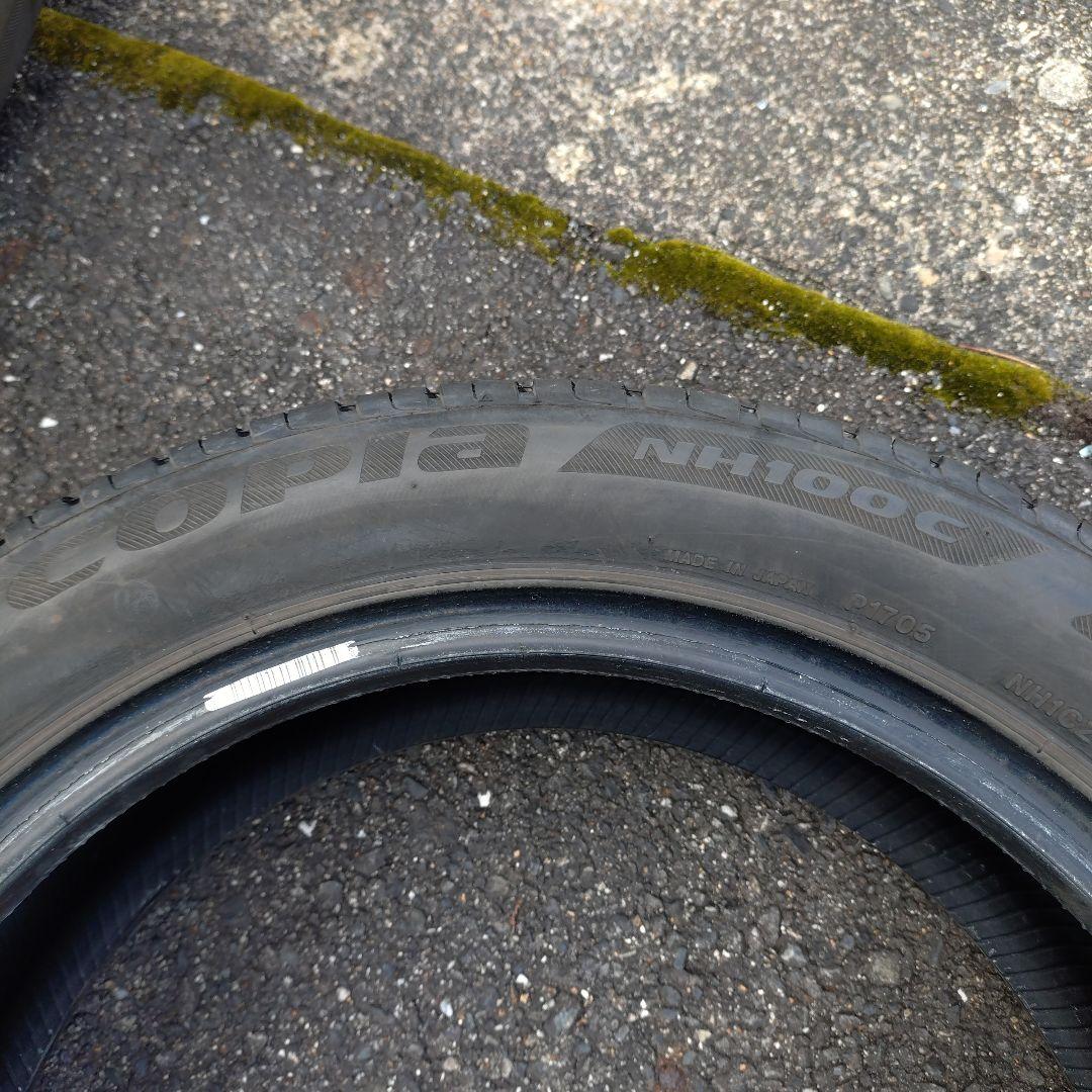 165/55R15 ブリジストン　 NH100　2021年製造　 中古4本セット