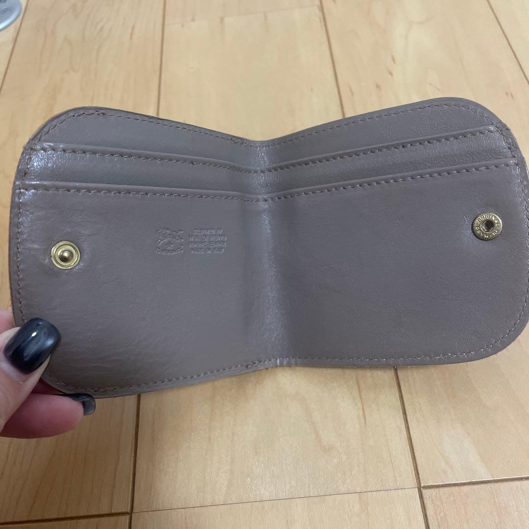 イルビゾンテ IL BISONTE二つ折り財布 レザーウォレット