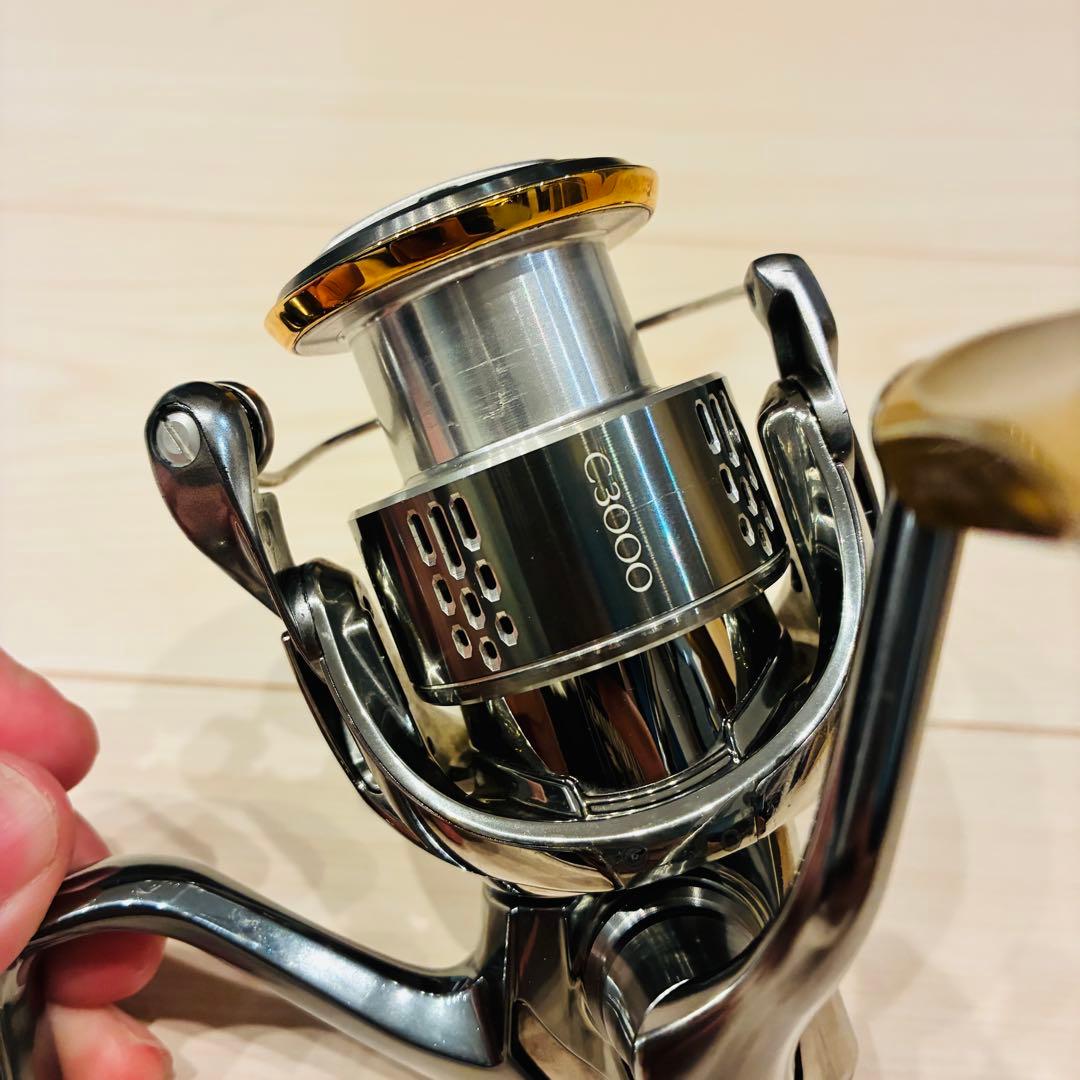 シマノ 18'ステラC3000 センシティブノブ付