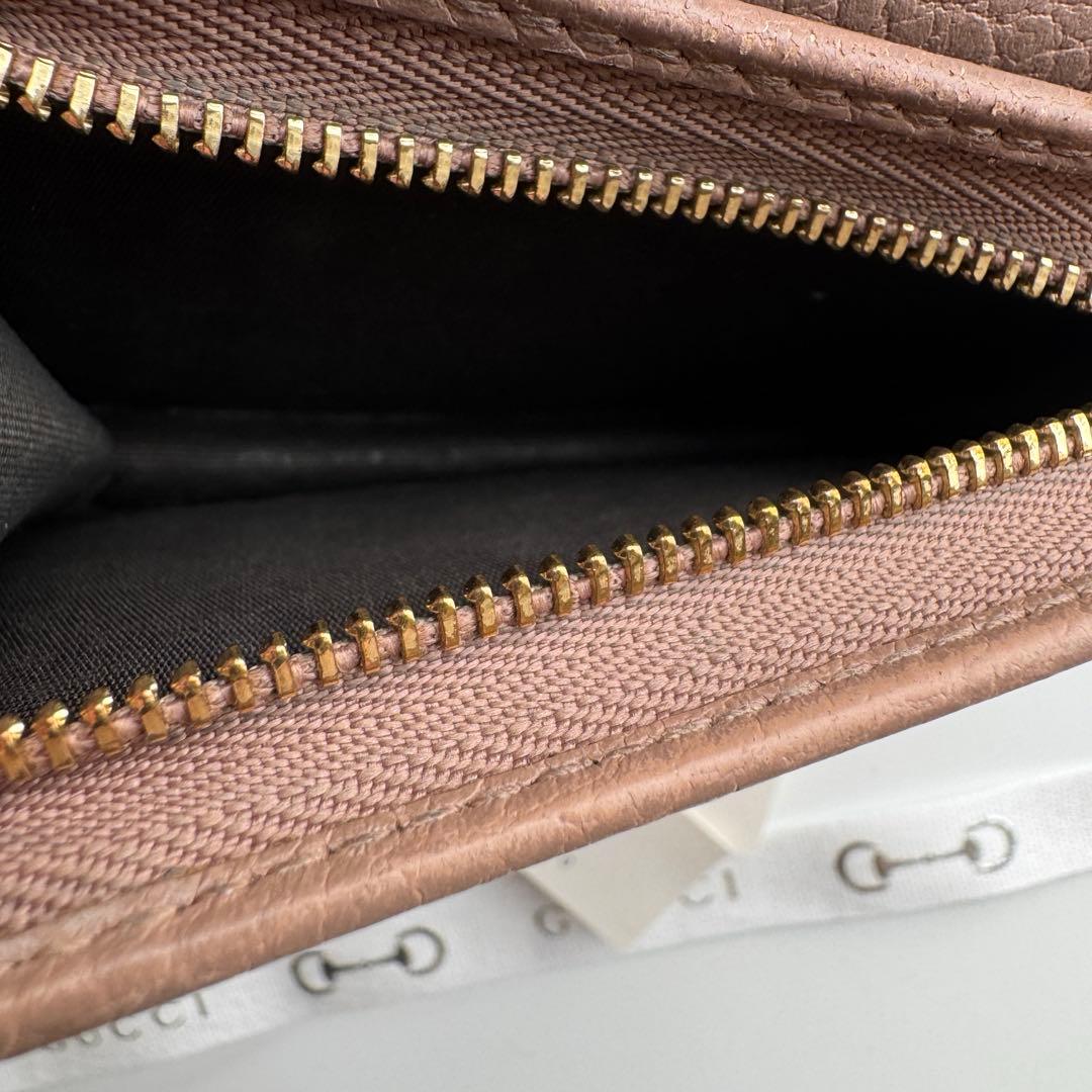 【美品】 GUCCI グッチ 2つ折り 財布 コンパクト