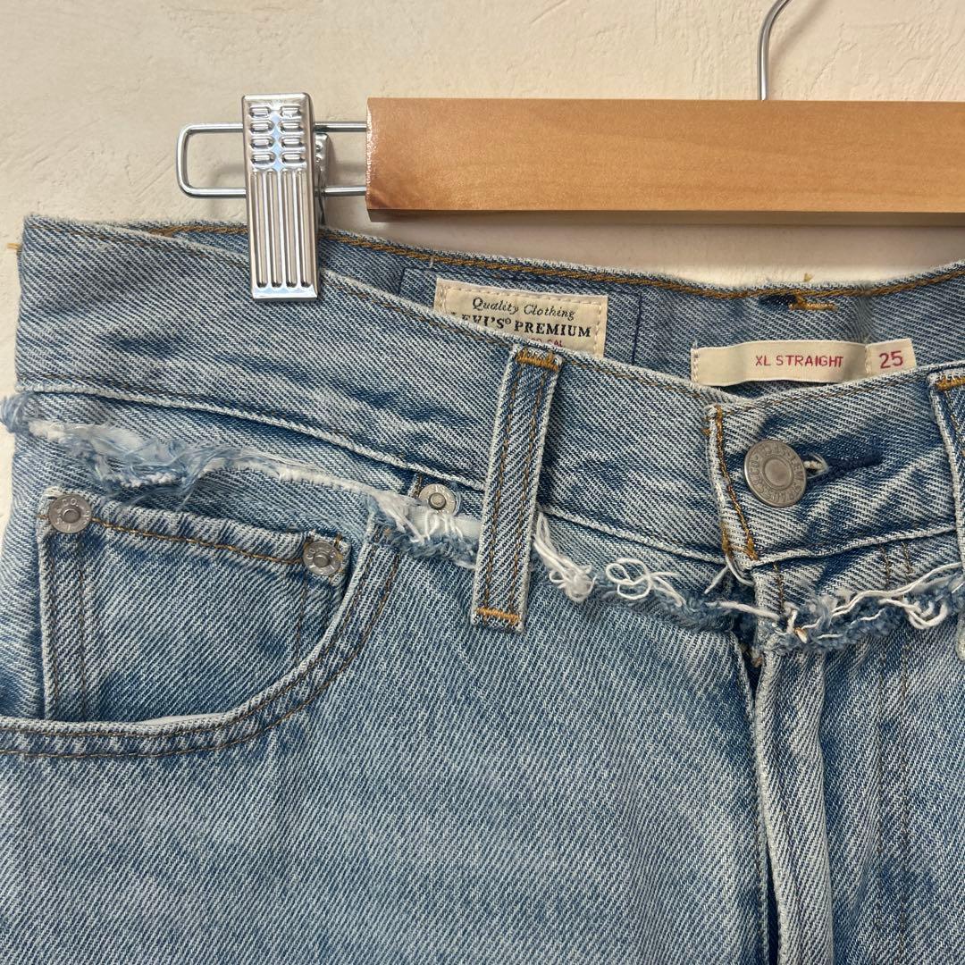 Levi's/リーバイス SLOBE別注 XL straight デニムパンツ