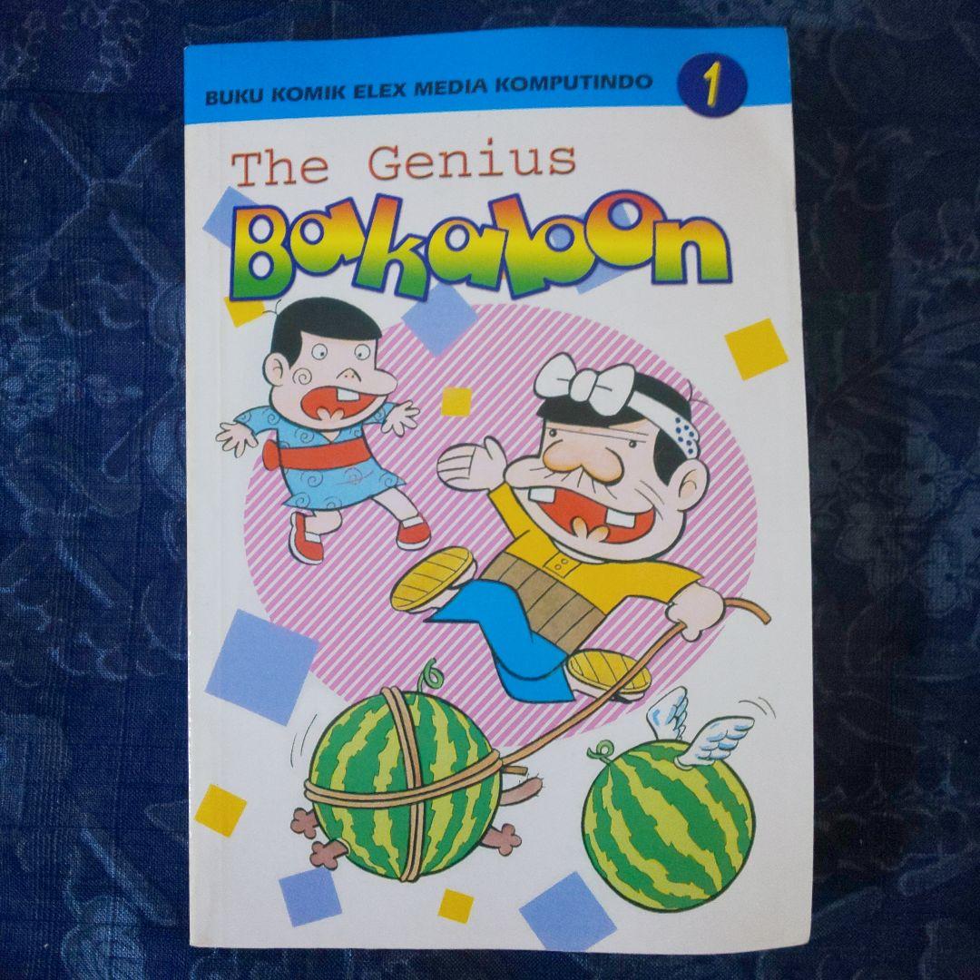 天才バカボン 漫画本 インドネシア語版3冊 The Genius Bakabon