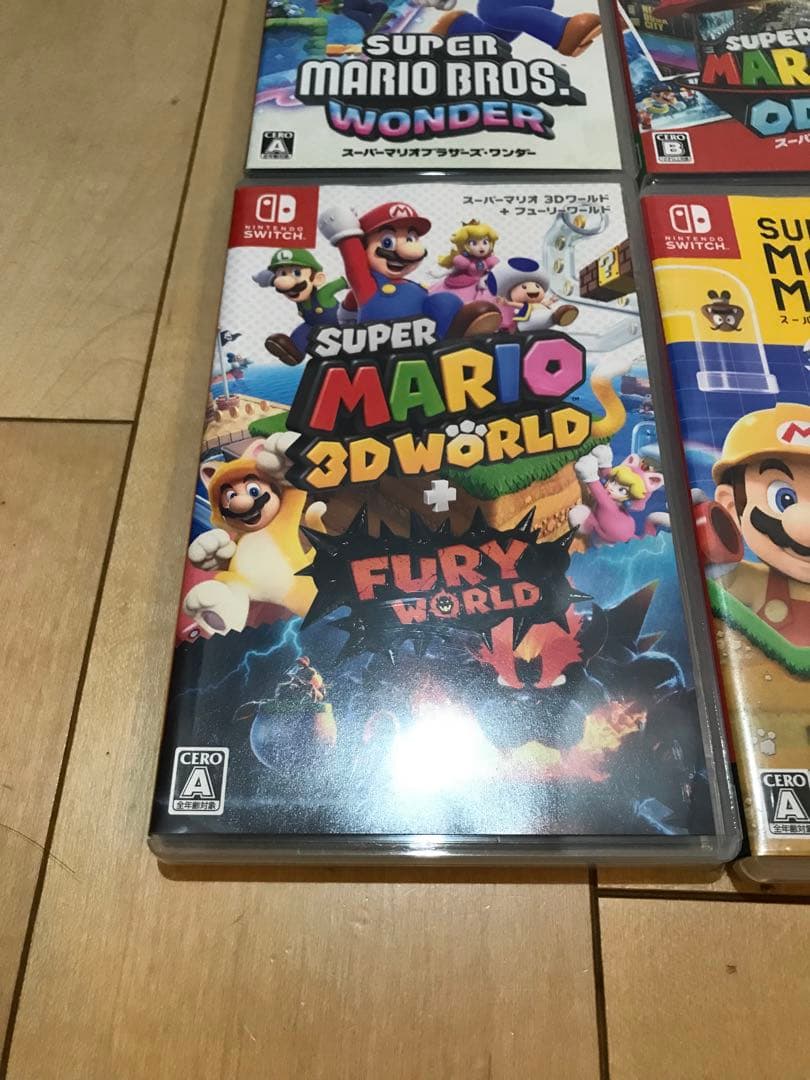 スーパーマリオ　４本セット