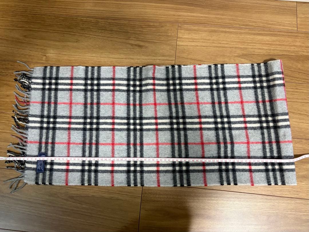 Burberrys カシミヤマフラー　グレーチェック