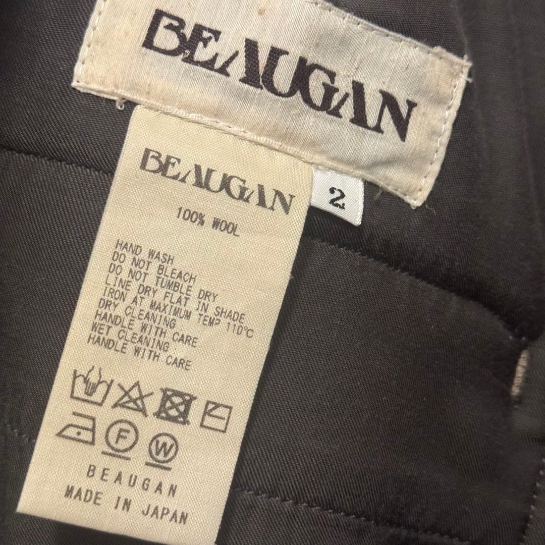レア　21aw BEAUGAN ウールパンツ　サイズ2 M