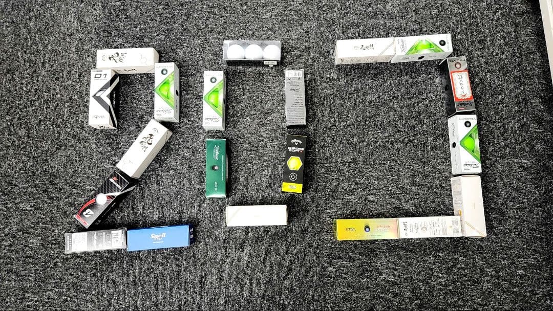1スリーブあたり350円! ゴルフボール20スリーブ詰め合わせ