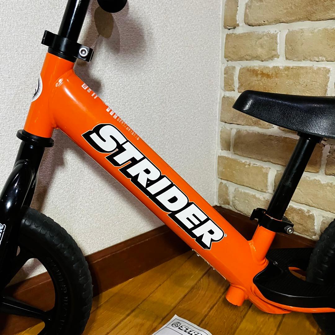 STRIDER スポーツ　日本正規品　現行型　人気オレンジ　分解清掃給油メンテ済