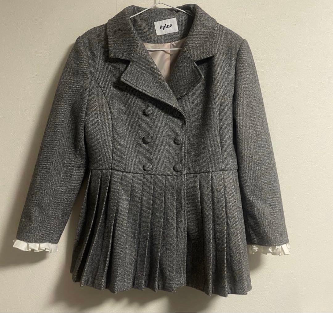 ジャケット・アウター epine pleats frill jacket