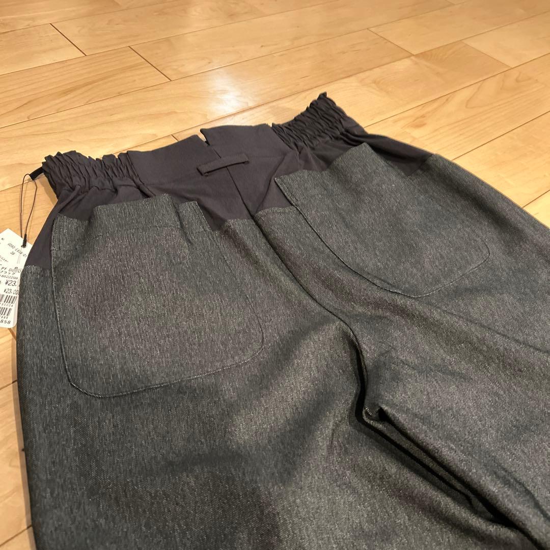 うめ☆新品ヤマダヤ FENNEL デニムライクスクエアカットポケットパンツ