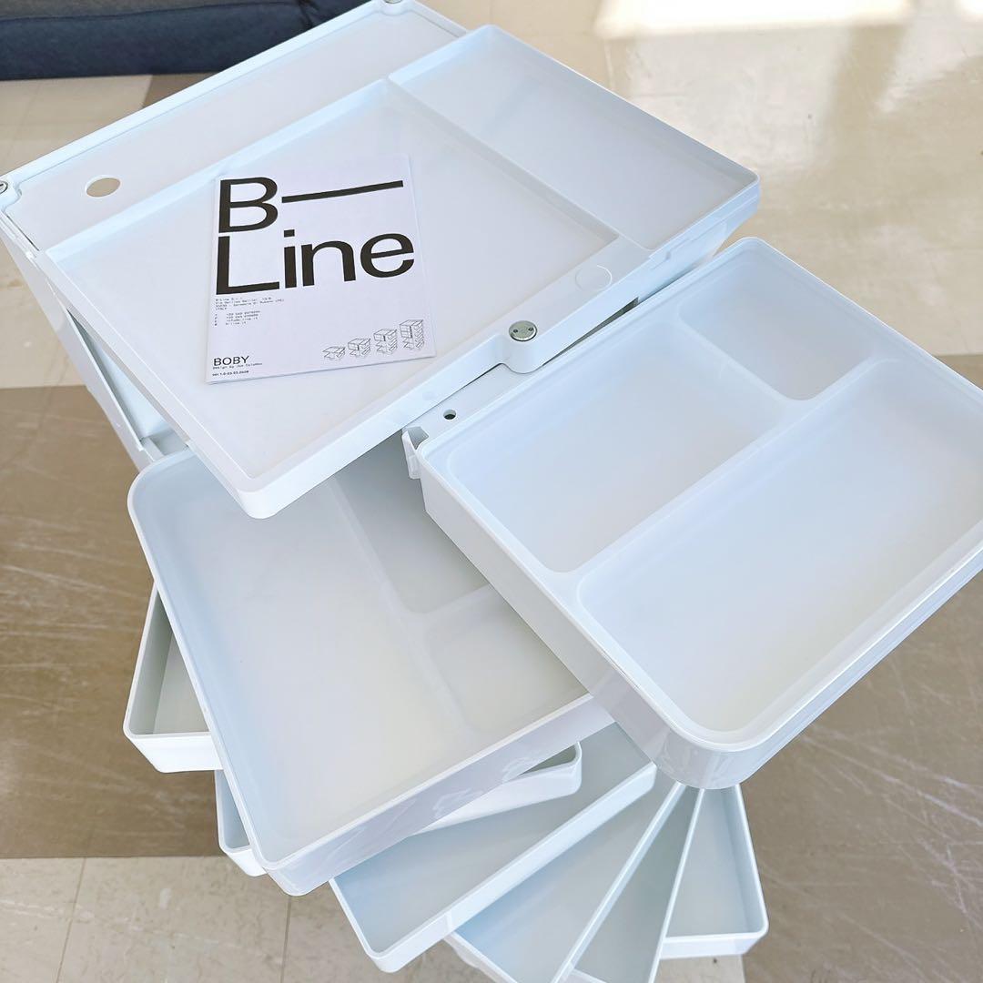 【美品】ボビーワゴン B-LINE 4段8トレー