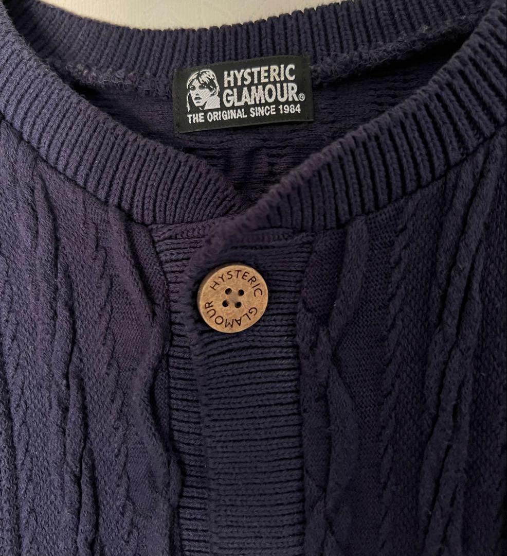 Hysteric Glamour トマトバード カーディガン
