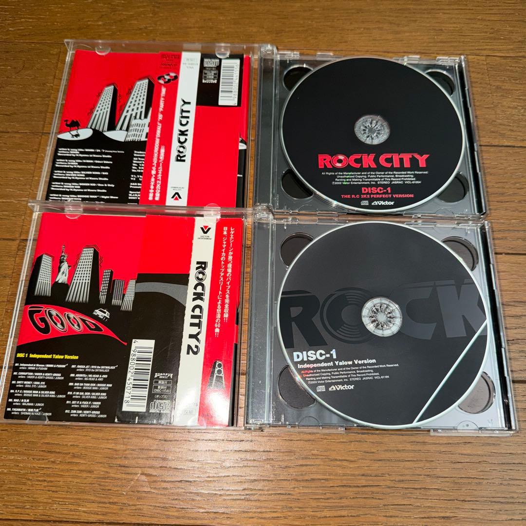 ROCK CITY セット バラ売り不可 RED SPIDER レッドスパイダー